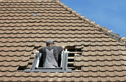 Pose de velux - Barr